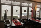 Restaurant im Schnee